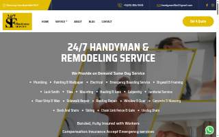 24/7 SF Handyman & Remodelling Service of San Francisco website