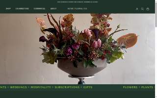ACME Floral Co. website