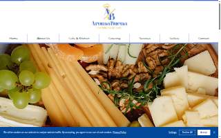 Aroma Buena Kitchen & Catering website