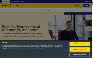 Aviva In-Home Care website