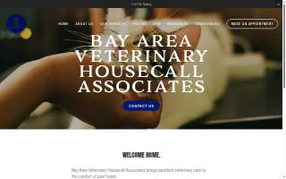 Bay Area Veterinary Housecall Associates website