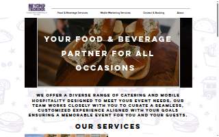 Beyond The Border Catering Co. website