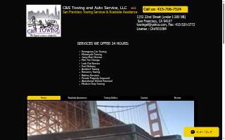 C & S Towing and Auto Service, LLC website