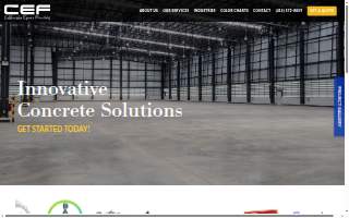 California Epoxy Flooring website