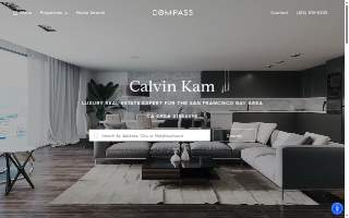 Calvin Kam Real Estate Group | Compass website