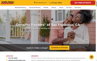 CertaPro Painters of San Francisco website