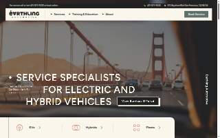 Earthling Hybrid & EV Repair website