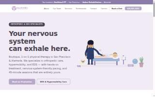 Healthwell Physical Therapy Group website