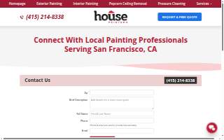 House Painters - San Francisco website