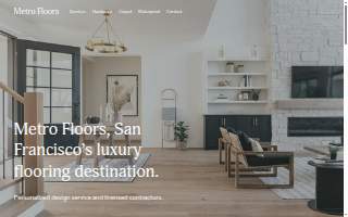 Metro Floors website