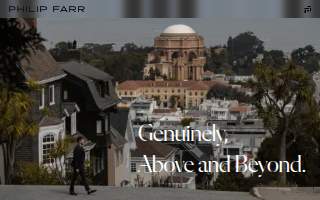 Philip Farr Properties - Luxury San Francisco Bay Area Real Estate website