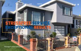 Prestige Custom Painting website