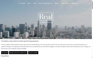 Real SF Properties website