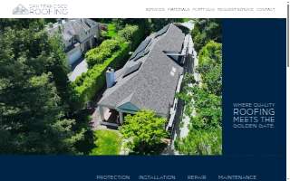 San Francisco Roofing website