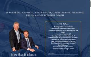 Scarlett Law Group Injury and Accident Attorneys website
