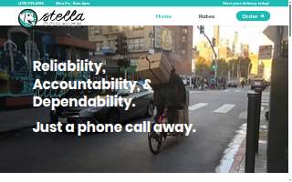 Stella Courier of San Francisco website