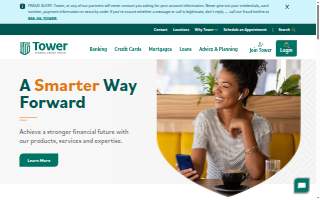 Tower Home Loans website