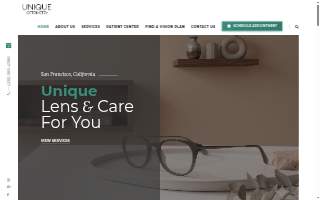 Unique Optometry- Dr. June Chun and Dr. Snow Hu, Optometrists website