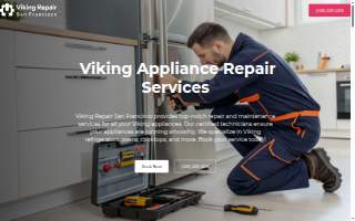 Viking Repair San Francisco website