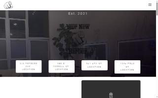Your New Barber website
