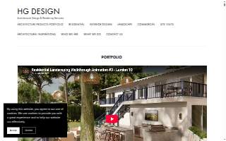 HG Design website