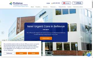 Orthopaedic Rehabilitation Center website