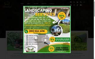Jose Torres Landscaping website