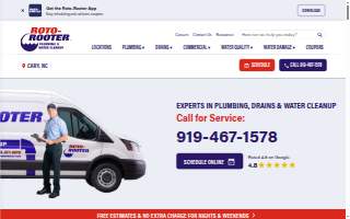 Roto-Rooter Plumbing & Water Cleanup website