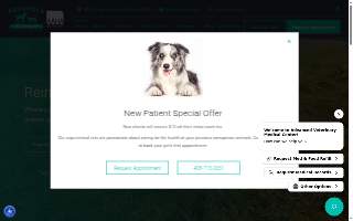 Advanced Veterinary Medical Center website