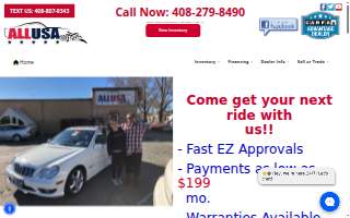 ALL USA Motors website