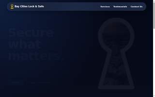 Bay Cities Lock & Safe website