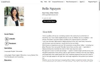Belle Nguyen website