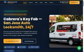 Cabrera's key fob website