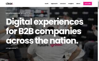 Clear Digital website