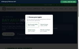 Green Future Heating & Air Conditioning website