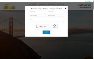 Infiniti Real Estate website