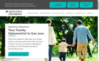 Japantown Optometry website