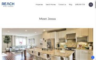 Jessa Walsh, Reach Real Estate website
