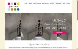 JustFaux website