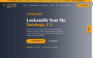 Saratoga Lock and Key Near Me website