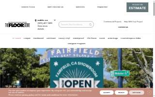 The Floor Store of San Francisco website