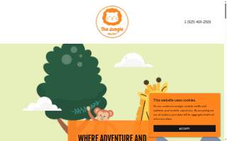 The Jungle Day Care website
