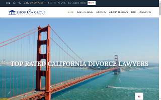 The Zhou Law Group website