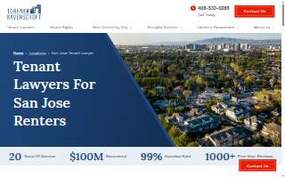 Tobener Ravenscroft - San Jose Tenant Lawyers website