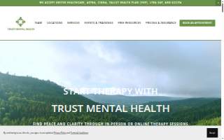 Trust Mental Health website