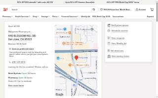 Walgreens website