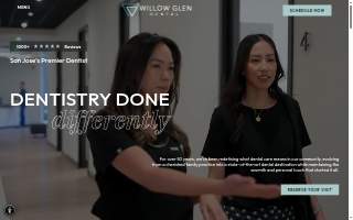 Willow Glen Dental website
