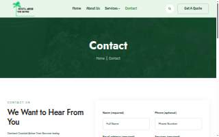 Coastal Arbor Tree Service Inc of San Juan Capistrano website