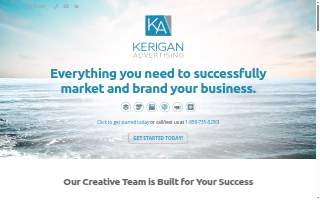 Kerigan Advertising website