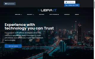 Libra IT website